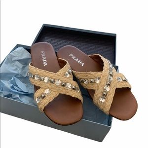 Authentic Prada Sandals size 38